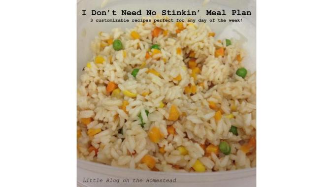 I Don't Need No Stinkin' Meal Plan